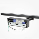 LED sieninis šviestuvas, juodas, 14W, neutrali balta šviesa