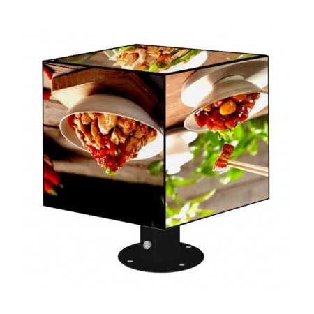 LED ekranas, kubas, lauko, P1.538