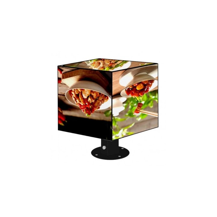 LED ekranas, kubas, lauko, P2.5