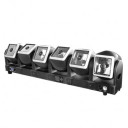 LED spindulio, judantys prožektoriai, 6x60W, RGBW, 4in1