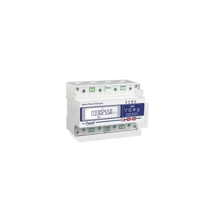 STD670V multifunkcinis elektros energijos matuoklis INVT 3-jų fazių inverteriams (su laidais ir srovės transformatoriumi SDT024T
