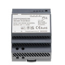 LED maitinimo šaltinis, 100W, 12V, 8.33A, labai plonas, DIN bėgeliui