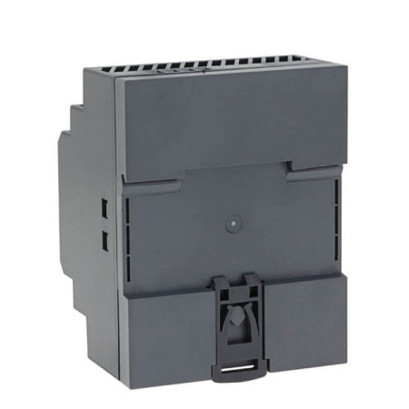 LED maitinimo šaltinis, 100W, 12V, 8.33A, labai plonas, DIN bėgeliui