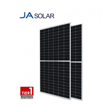 JA SOLAR saulės panelė, 550Wp, monokristalinė, dvipusė, PERC