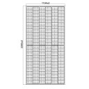 JA SOLAR saulės panelė, 550Wp, monokristalinė, dvipusė, PERC