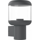 LED sieninis Up šviestuvas, tamsiai pilkas