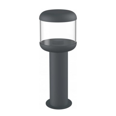 LED vejos lempa, 35cm, tamsiai pilka