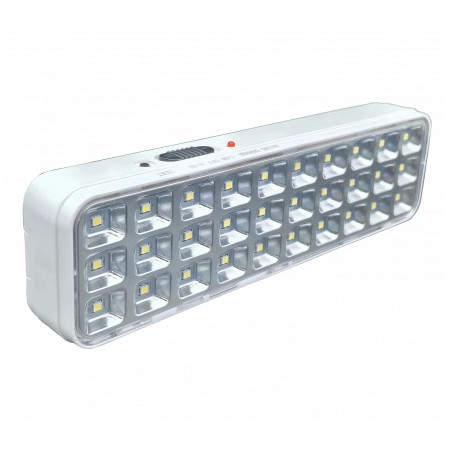 LED avarinis šviestuvas, 3W, 80Lm/W, paviršinis