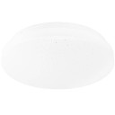 LED lubų šviestuvas, 12W, DIP-Switch, matinis gaubtas žvaigždutėmis, CCT šviesa