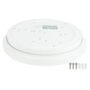 LED lubų šviestuvas, 24W, DIP-Switch, matinis gaubtas, CCT šviesa