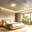 LED lubų šviestuvas, 24W, DIP-Switch, matinis gaubtas, CCT šviesa