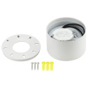 LED lubų šviestuvas, 10W, baltas, šilta balta šviesa