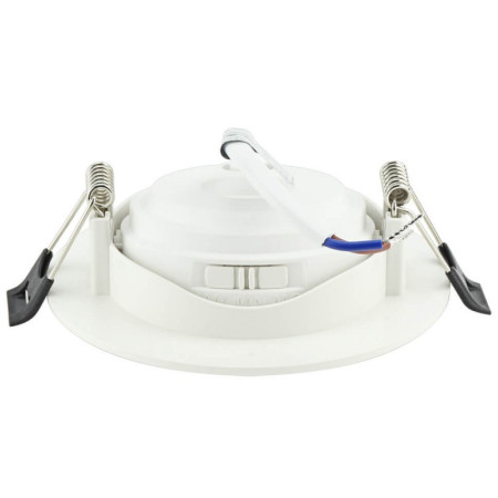 LED lubų šviestuvas, 5W, baltas, reguliuojamas, CCT šviesa