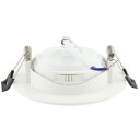 LED lubų šviestuvas, 5W, baltas, reguliuojamas, CCT šviesa