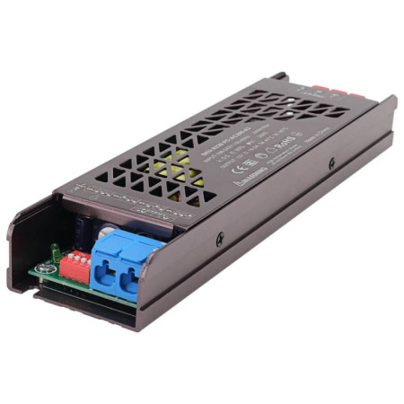 LED juostos maitinimo šaltinis, 200W, 12V, 16.5A, tylus