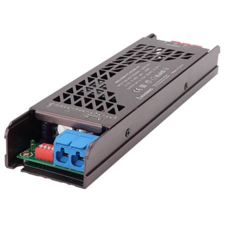 LED juostos maitinimo šaltinis, 200W, 24V, 8.3A, tylus