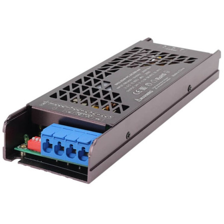 LED juostos maitinimo šaltinis, 300W, 24V, 12.5A, tylus