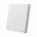 LED 2-ų grupių nuotolinis valdiklis su maitinimo valdikliu, baltas