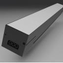 LED linijinis šviestuvas, sujungiamas, 24W, CCT šviesa