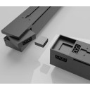 LED linijinis šviestuvas, sujungiamas, 24W, CCT šviesa