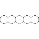 LED korys (hexagon), 5HEX, 199W, šalta balta šviesa