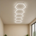 LED korys (hexagon), 5HEX, 199W, šalta balta šviesa