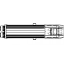 Tiesus sujungimas LED linijiniams šviestuvams 16751