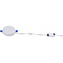 LED mini panelė, apvali, 18W, CCT šviesa