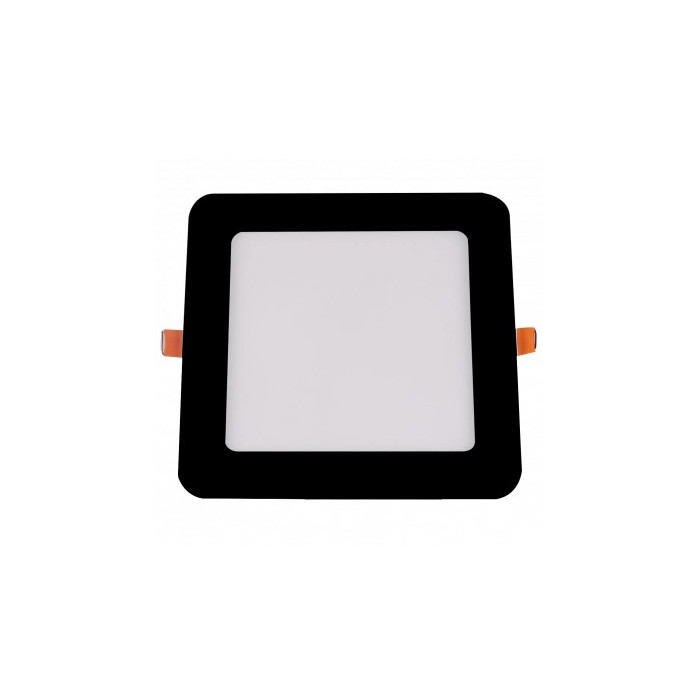 LED įmontuojamas modulis, kvadratinis, juodas, 3W, CCT šviesa