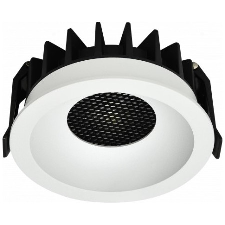 LED šviestuvas, apvalus, baltas, 10W, CCT šviesa
