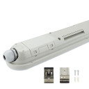 LED šviestuvas, 40W, vandeniui atsparus, 120cm, sujungiamas, neutrali balta šviesa