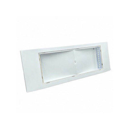 LED avarinis šviestuvas, 3W, 80Lm/W, įleidžiamas