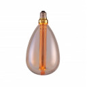 LED lemputė E27 3W, gintarinė, šilta balta šviesa