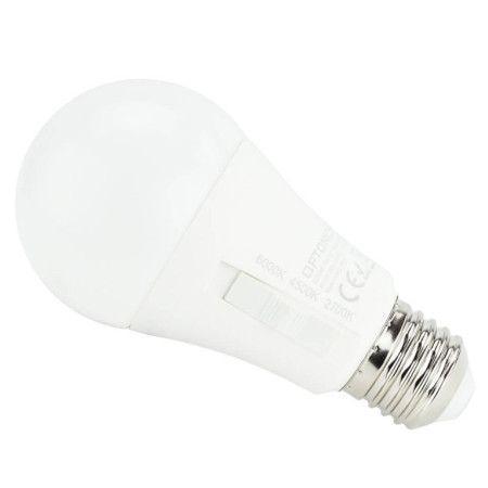 LED lemputė E27 G46 10W, CCT, pasirenkama