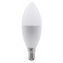 LED žvakė E14 C38 10W, šalta balta šviesa