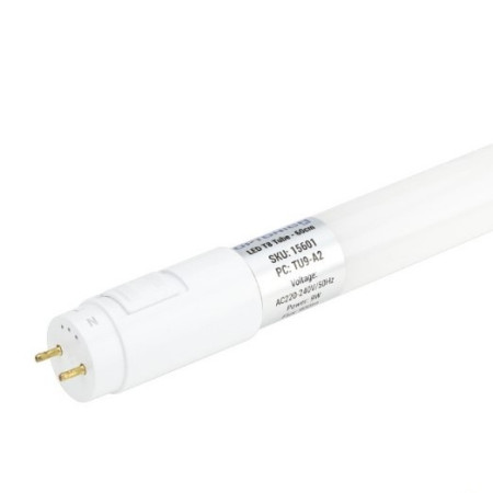 LED lempa T8 9W, stiklinė, CCT