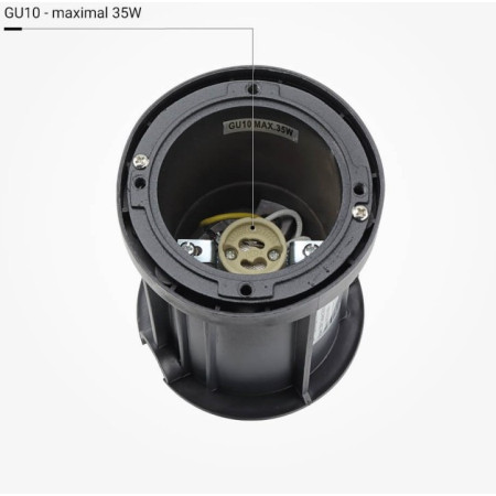 LED taškinis šviestuvas, GU10, apvalus