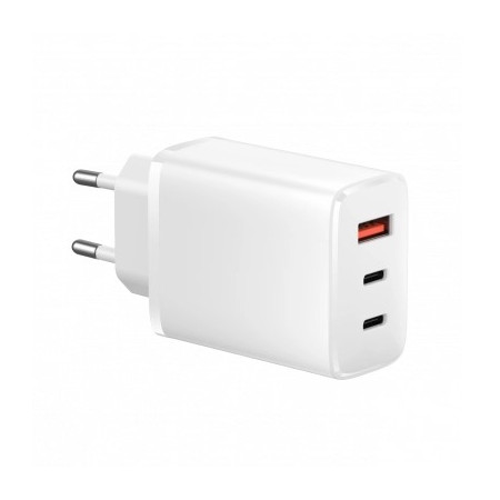 Įkrovimo daliklis, USB 1xTYPE-A, 2xTYPE-C, 65W