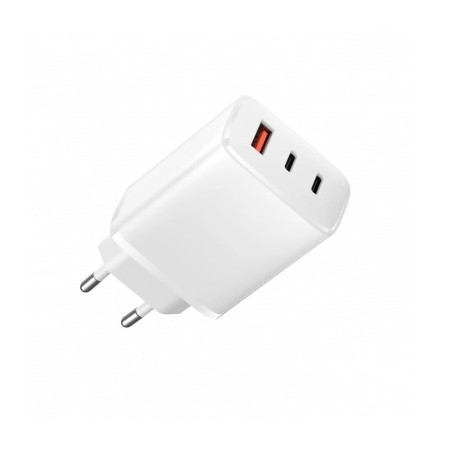 Įkrovimo daliklis, USB 1xTYPE-A, 2xTYPE-C, 65W