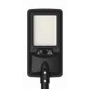 LED saulės gatvės šviestuvas, nuotolinis valdymas, 12W, šalta balta šviesa