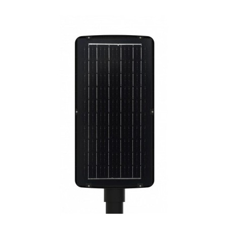 LED saulės gatvės šviestuvas, nuotolinis valdymas, 12W, šalta balta šviesa