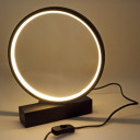 LED šviestuvas, 7W, juodas smėlis, šilta balta šviesa