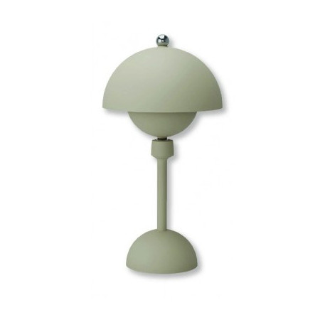 LED magnetinė stalinė lempa, 4W, įkraunama, chaki, CCT šviesa