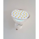 LED Lemputė GU10 4W 220V su 30 2835 SMD Dimeriuojama