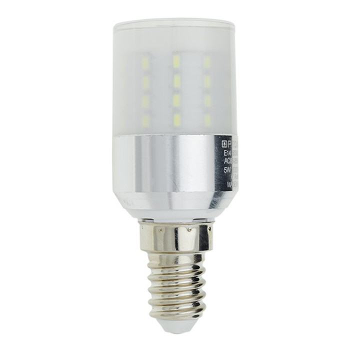 LED lemputė E14 5W, šilta balta šviesa