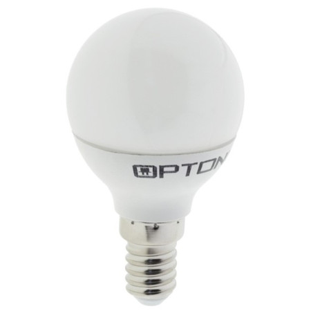 LED lemputė E14 G45 6W, šalta balta šviesa