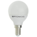 LED lemputė E14 4W, šalta balta šviesa