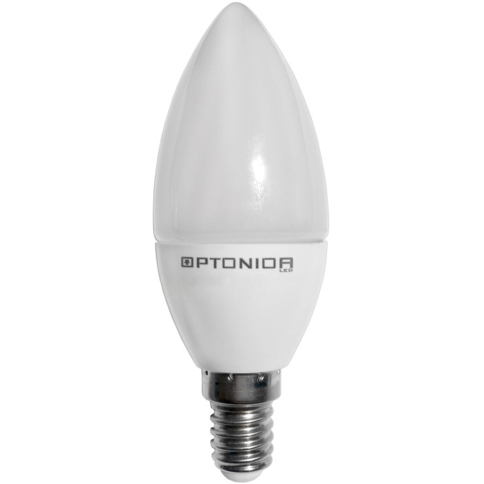 LED žvakė E14 4W, šalta balta šviesa