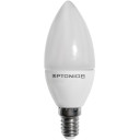 LED žvakė E14 4W, šilta balta šviesa