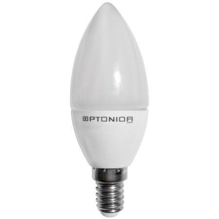 LED lemputė E14 6W, šalta balta šviesa